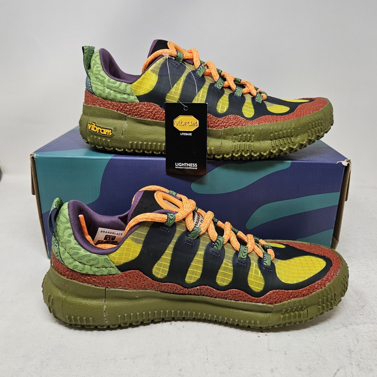 BRANDBLACK x Salehe Bembury Low-Top Sneakers Vibram Men\'s Size 10.5 ? Designed by the prolific Salehe Bembury and featuring  main image 4