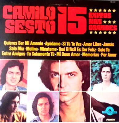 CAMILO SESTO- Exitos Mas Grandes - Vinyl LP 1980 Telediscos