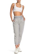 Adidas aSMC Stella McCartney Womens Medium Grey Heather Cropped Sweatpants Sz. S