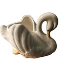 SylvaC Pottery Swan Planter Trinket dish  Makers Mark On Bottom — photo 2