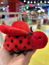 Jellycat LOULOU LOVE BUG Plush: NWT Red Soft Ladybug Valentine + Dust Bag