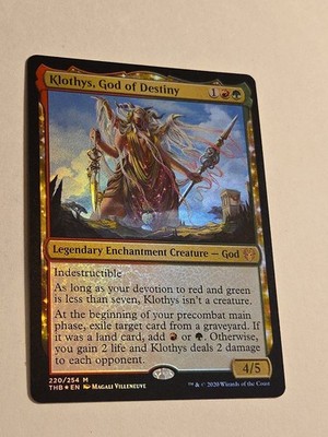 Klothys, God of Destiny X1 FOIL THB MTG Theros Beyond Death 