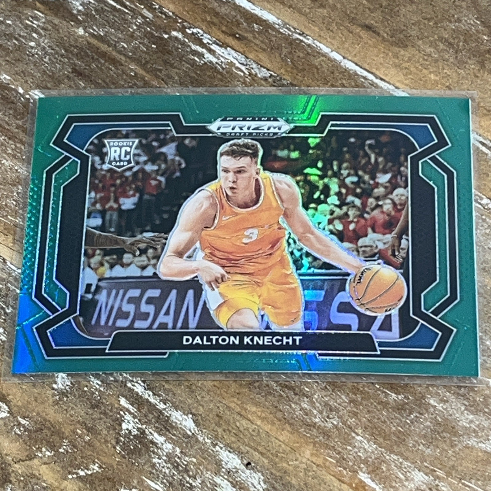 2024 Panini Prizm Draft Picks - Dalton Knecht #50 Green Prizm Variations (RC)