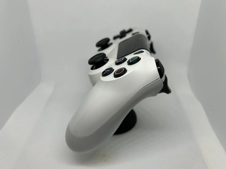 索尼 PS4 DualShock 4 控制器-白色-升级霍尔效果摇杆 — 第 2/4 张图片
