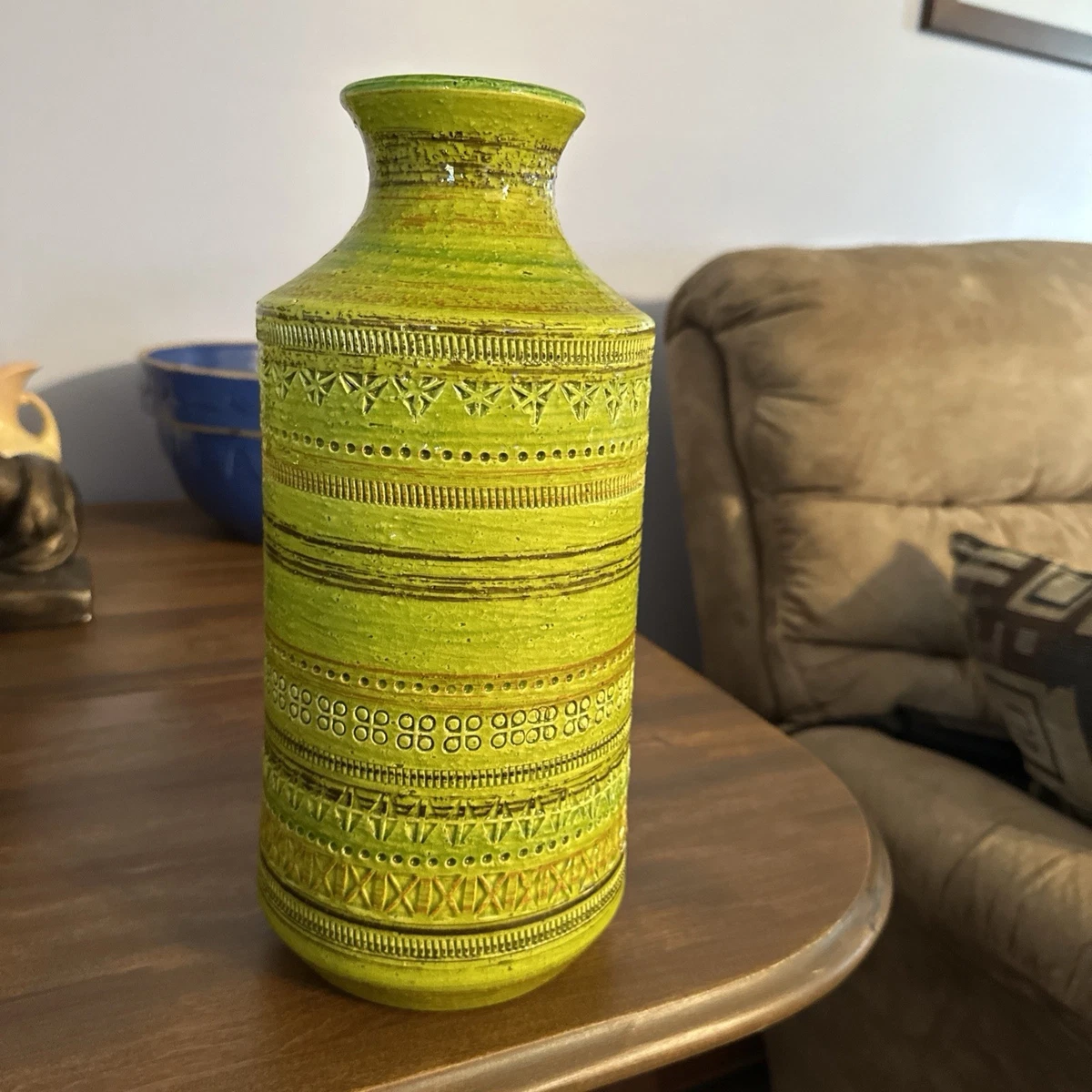 Ceramic 1950-1959 Time Period Manufactured Collectible Vases for