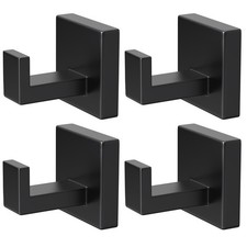 Towel Hooks, Bathroom Wall Mount Towel Holder, Coat Hook Robe Hook Stainless ...