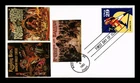 DR JIM STAMPS US COVER CIRCUS RINGMASTER FIRST DAY ISSUE PASTED ON CACHET