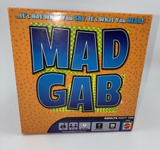 Mad Gab Game 2005 Edition Original Box Complete Excellent Condition