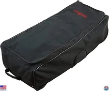 Camp Chef Black Roller Carry Bag for Three-Burner Stoves - Durable & Convenient!