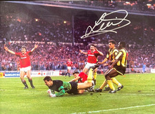 Former Manchester United Player Lee Martin Signed 25ccm x 20cm Photo & AFTAL COA