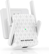 WiFi Extender 1200Mbps Dual Band 4 Antennas With Ethernet Port 35 Devices