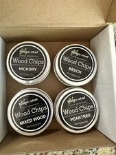 Cocktail Smoker 4 Flavors Wood Chips. Peartree Beech Hickory Mixed Wood.