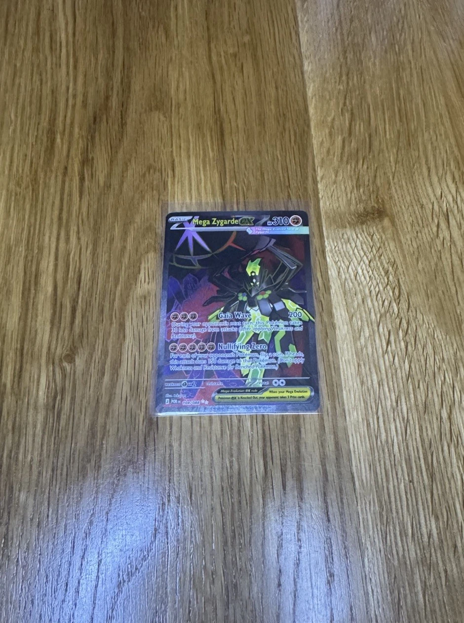 Pokémon TCG Mega Zygarde 104/088 - English Perfect Order Full Art Rare Card