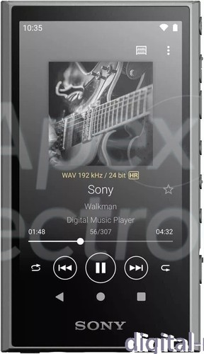 Sony Walkman NW-A306 32G Black Blue Gray Music Without Original Box - Picture 5 of 8