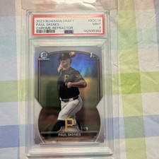 2023 Bowman Draft - Chrome Paul Skenes #BDC-14 Refractor (RC)