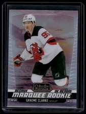 2024-25 O-Pee-Chee Platinum #239 Graeme Clarke Sunset