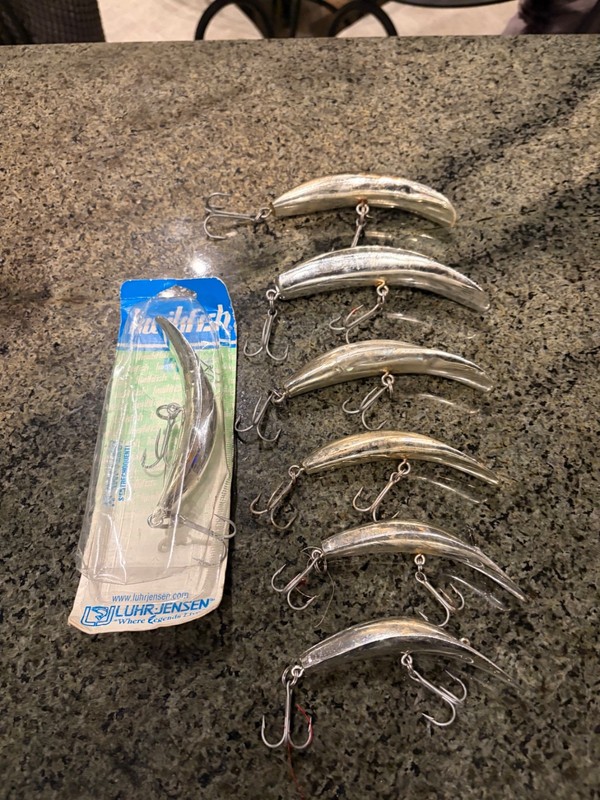 vintage kwikfish and salmon lures 