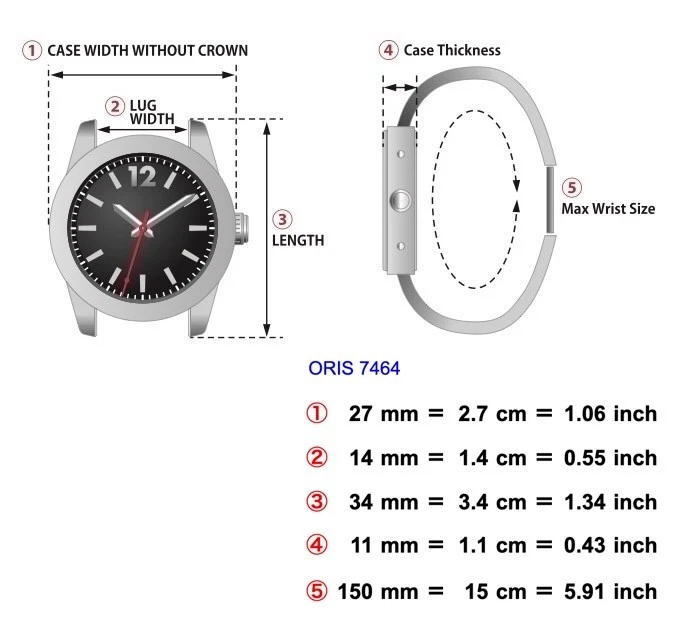 No Tariffs **NEAR MINT** ORIS Big Crown Pointer Date 7464 Automatic 27mm Women's - Image 2 of 4