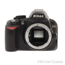 Nikon D3100 14.2MP Digital Camera Body -Cracked LCD- BAR