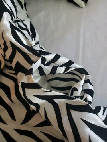 Cappotto donna Jerry T bianco e nero stampa tigre pea coat arruffato tg. S/M - Foto 16 di 19