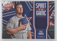 2018 Panini Father's Day Spirit of the Game Relics Kyle Farmer #KF 2u3