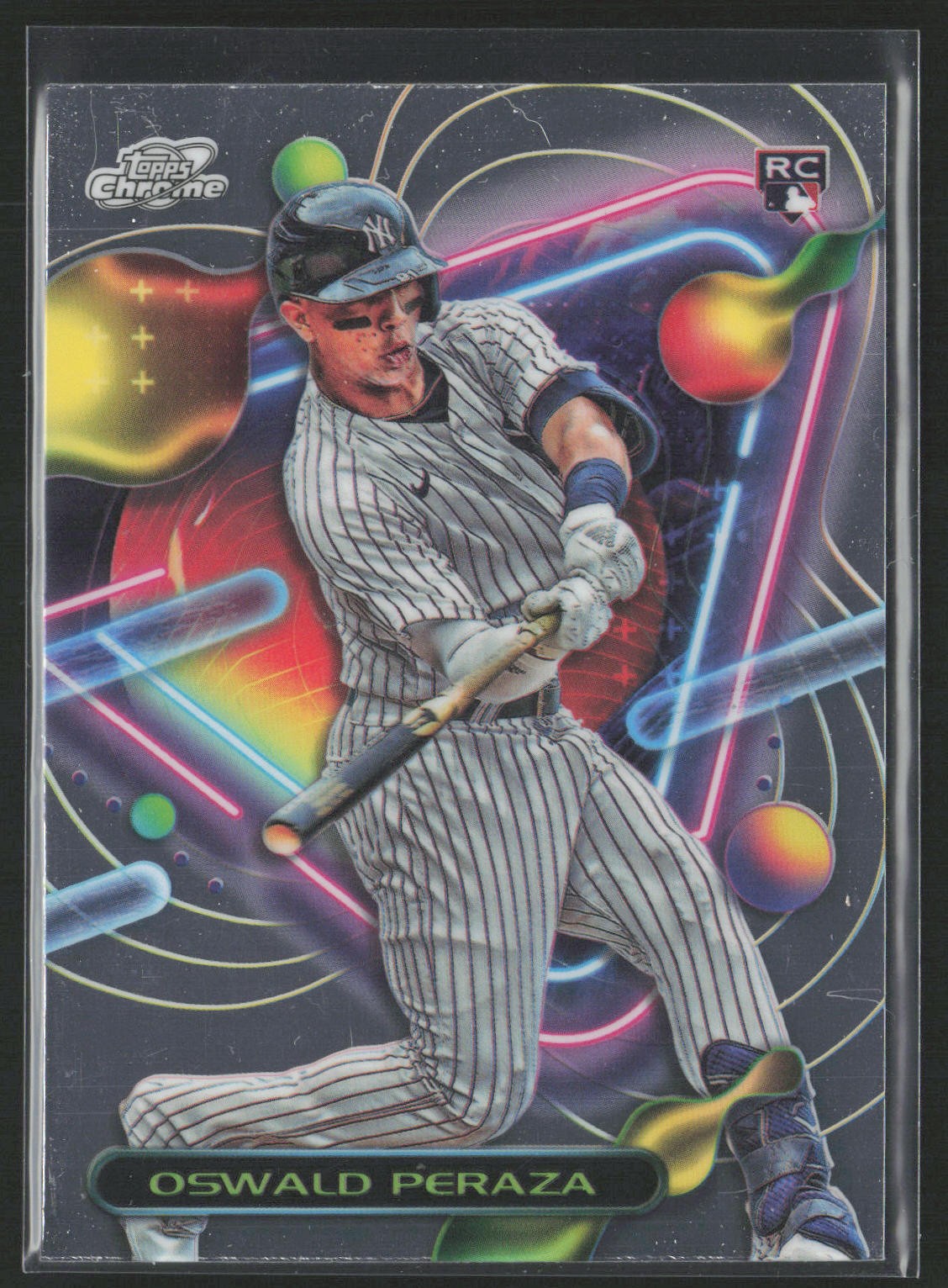 2023 Topps Chrome Cosmic #84 Oswald Peraza