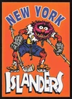 New York Islanders 1994 Cardz Muppets Take the Ice #40 - Animal