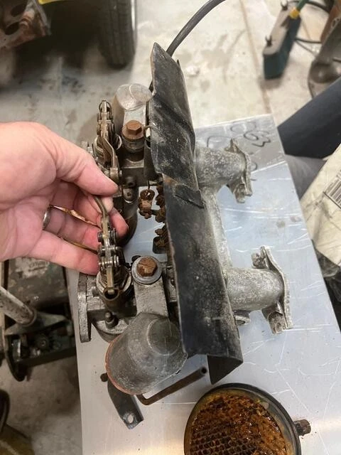 Austin Healy Sprite carbohidratos dobles Foto 2 de 4