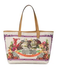 Etro Women Bag Circus Tote Paisley Pvc Limite...