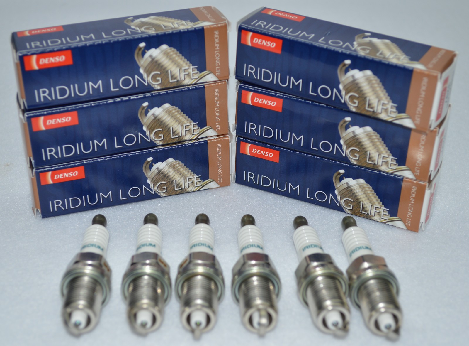 DENSO SK16R11 LONG LIFE IRIDIUM POWER SPARK PLUGS 6PCS for TOYOTA