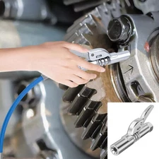 1Pcs Grease Gun Coupler High-Pressure Quick Release Lock Oil Injection Nozzle