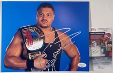 WWE WWF D'Lo Brown Signed Nation Of Domination 8x10 Photo A Autograph JSA COA