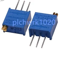 1 PCS NEW 3296W Multi-turn adjustable potentiometer W203-(20K)