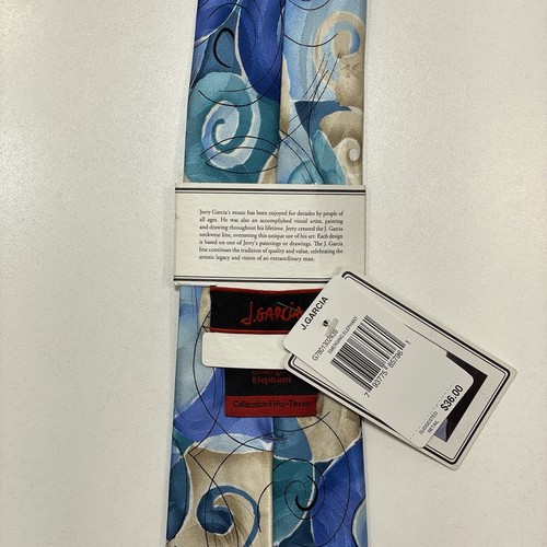 Vintage Grateful Dead Jerry Garcia Tie J Garcia Collection Fifty-three Elephant - Picture 6 of 7