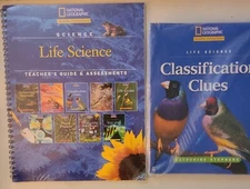 LIFE SCIENCE~TEACHER'S GUIDE/ASSESSMENT + 6 Readers ~National Geographic 