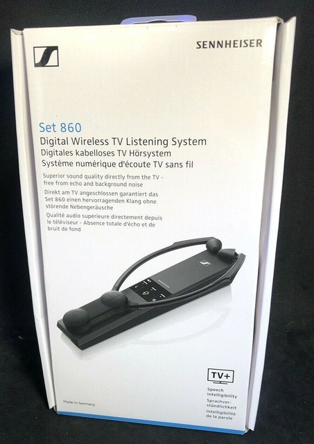 Sennheiser Set 860 Digital Wireless TV Listening System Perfect For