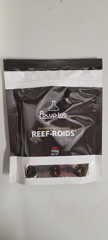 POLYP LAB POLYPLAB REEF ROIDS PRO CORAL FOOD AND NUTRITIONAL SUPPLEMENT 150 grams