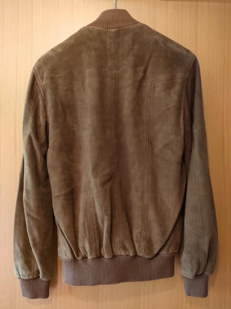 DOLCE & GABBANA SLS11/ULCD Suede zip-up Blouson Jacket Size DOLCE & GABBANA SLS11/ULCD Suede zip-up Blouson Jacket Size