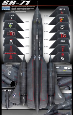 Academy 1/72 US Air Force SR-71 