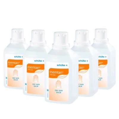 Schülke Esemtan Dry Skin Bálsamo Cuidado de la piel Cuidado personal Higiene de la piel 5x 500 ml