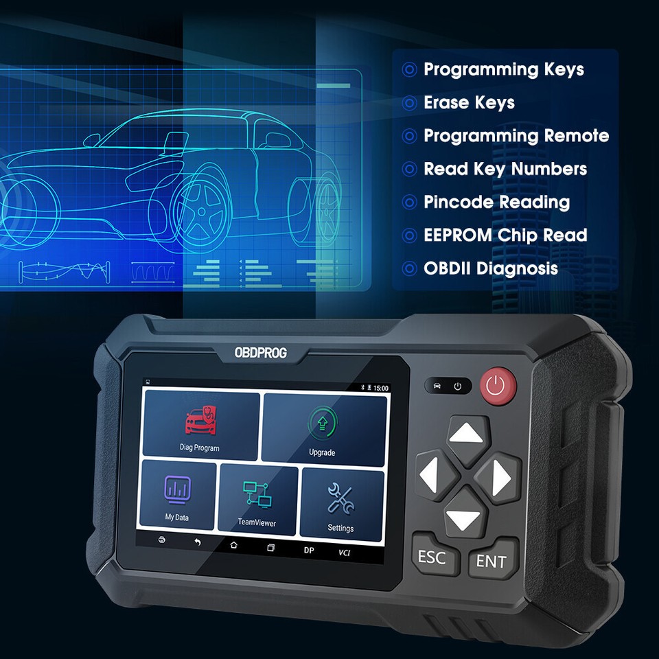 Car Key Programming Immobilizer Pin Code Reader Smart Keys Remote ...