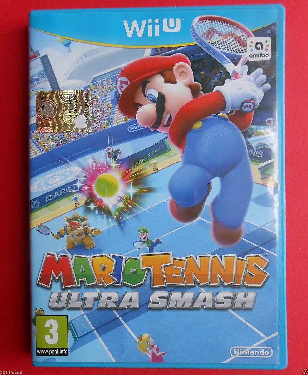 Gaming Wii U Super Mario Game Mario Tennis Ultra Smash Video Games