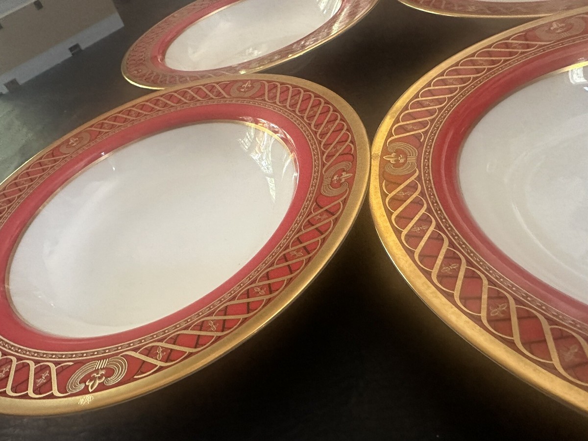 Dior 金色の風景画の皿セット Dior 金色の風景画の皿セット