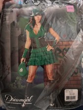 Robyn Hood Used Costume Size Medium Green