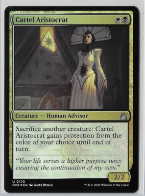 MTG Cartel Aristocrat FOIL Ravnica Remastered (RVR) Uncommon Card #0170  Unplayed
