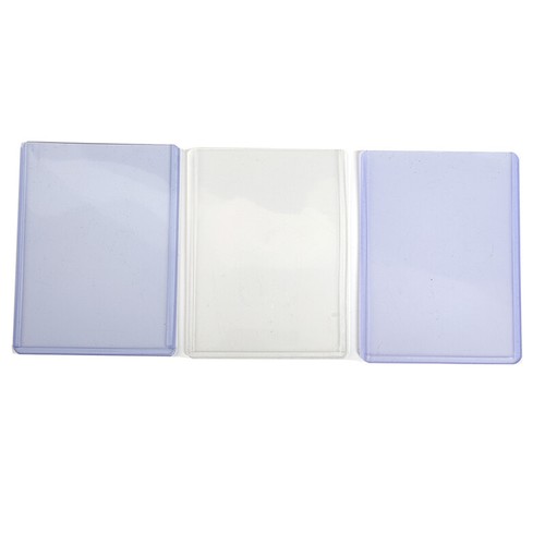 Card Protector Sleeves Ultra Pro Toploaders Régulier 3x4 - 35 Pt Bordure Rouge Ultra Pro Card Sleeves - Foto 10