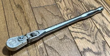 🇺🇸 Matco Tools 3/8" DR LOCKING Flex Head Ratchet Socket Wrench 12" Long USA