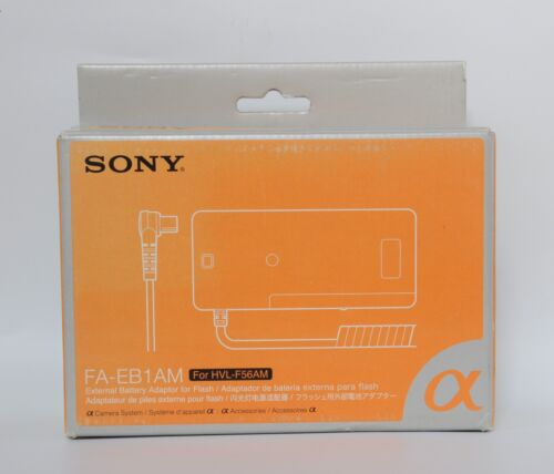 Adaptateur de batterie externe Sony FA-EB1AM pour flash HVL-F58AM/F56AM - Photo 1/9