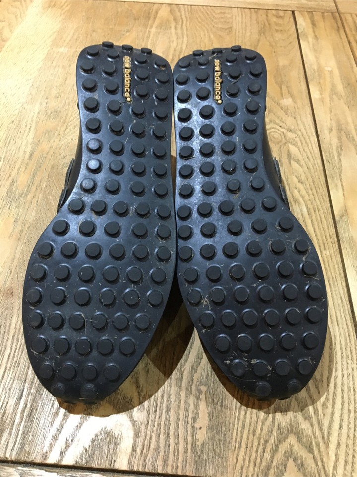 Mens New Balance 410 Trainers Size 7.5 Black/Gold Casual/Sports