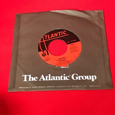 GENESIS Abacab 1981 USA  7'' vinyl single  Who Dunnit?  Phil Collins original 45